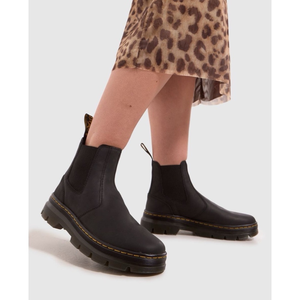 Dr. Martens Black Combat Boots